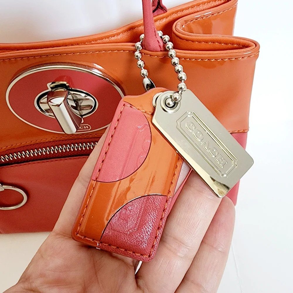 Rare Coach Bonnie Cashin Leather Mini Zip Tote 13856 - Picture 4 of 11